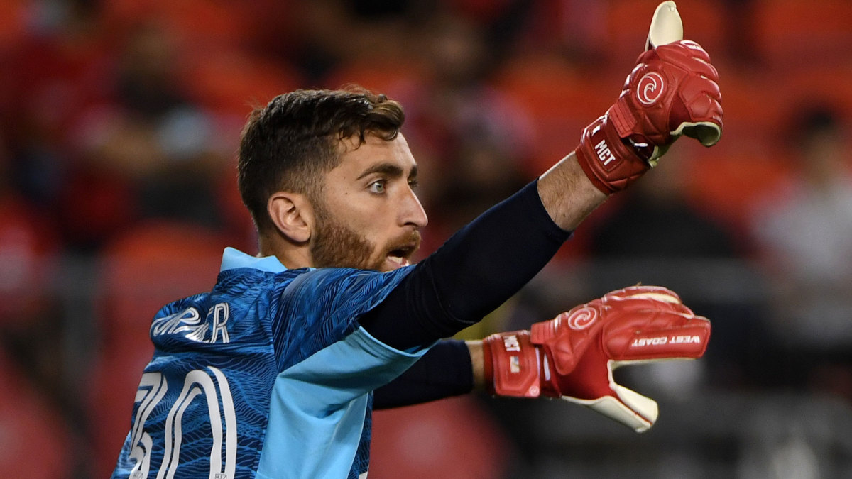 USMNT and New England Revolution goalkeeper Matt Turner